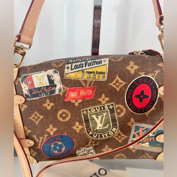 🦢Louis Vuitton Flight Mode side trunk MM BAG Collection authent 100 x LUCKY GIRL - Picture 8 of 12